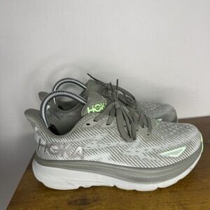 Hoka One One Clifton 9 Running Shoes Women's Size 6.5 B Green